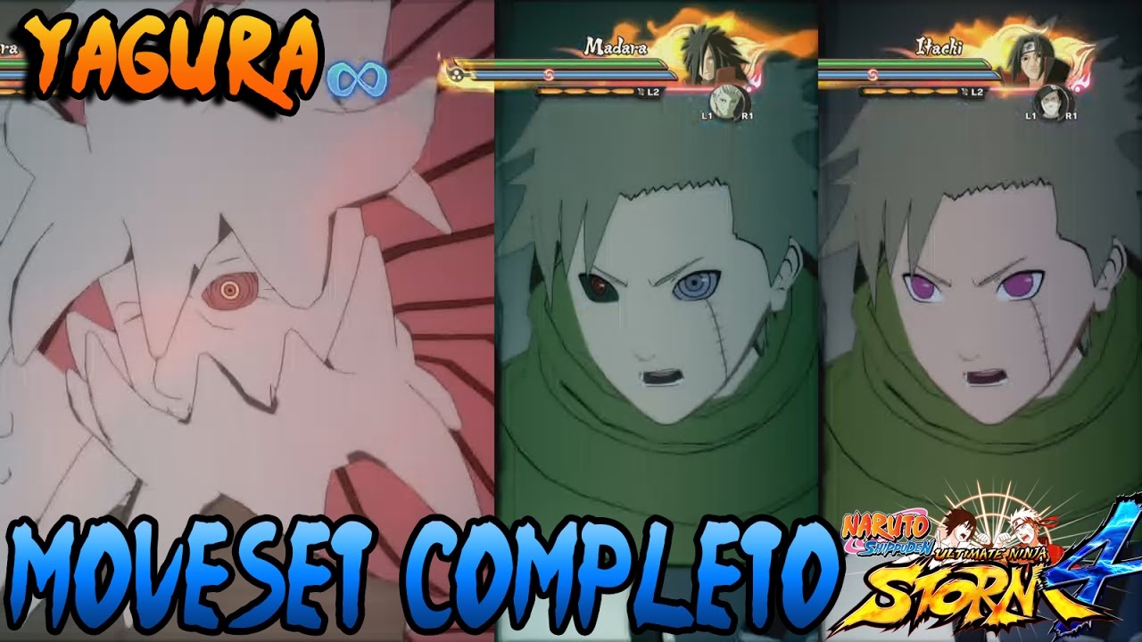 Naruto Storm 4: Alive + Edo Tensei Yagura (Yondaime Mizukage) Moveset Completo