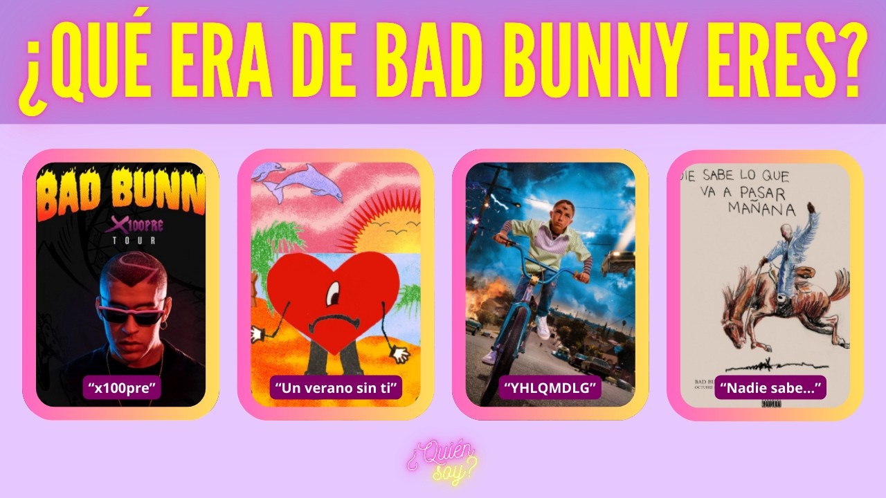 ¿Qué tan BAD BUNNY eres según tu personalidad? 🐰🔥 (¡No esperaba el final!) | Test de personalidad