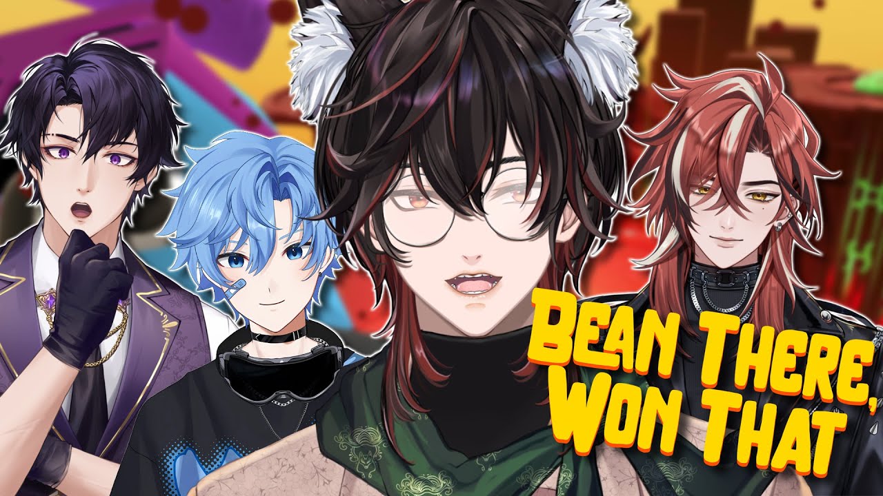 4 VTUBER COWOK INDIE JADI KACANG?! 😨 - BEAN THERE WON THAT