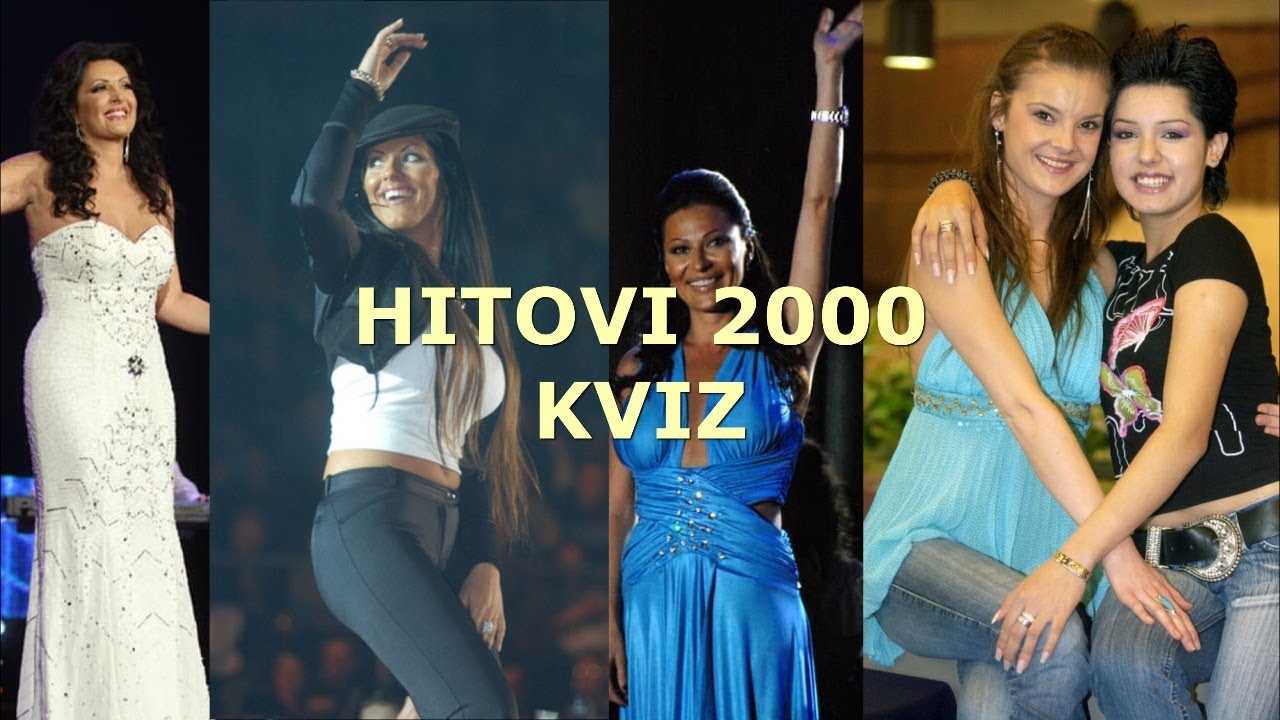 HITOVI 2000IH - KVIZ (KOLIKO PESAMA MOŽETE DA PREPOZNATE?) - POGODI PESMU