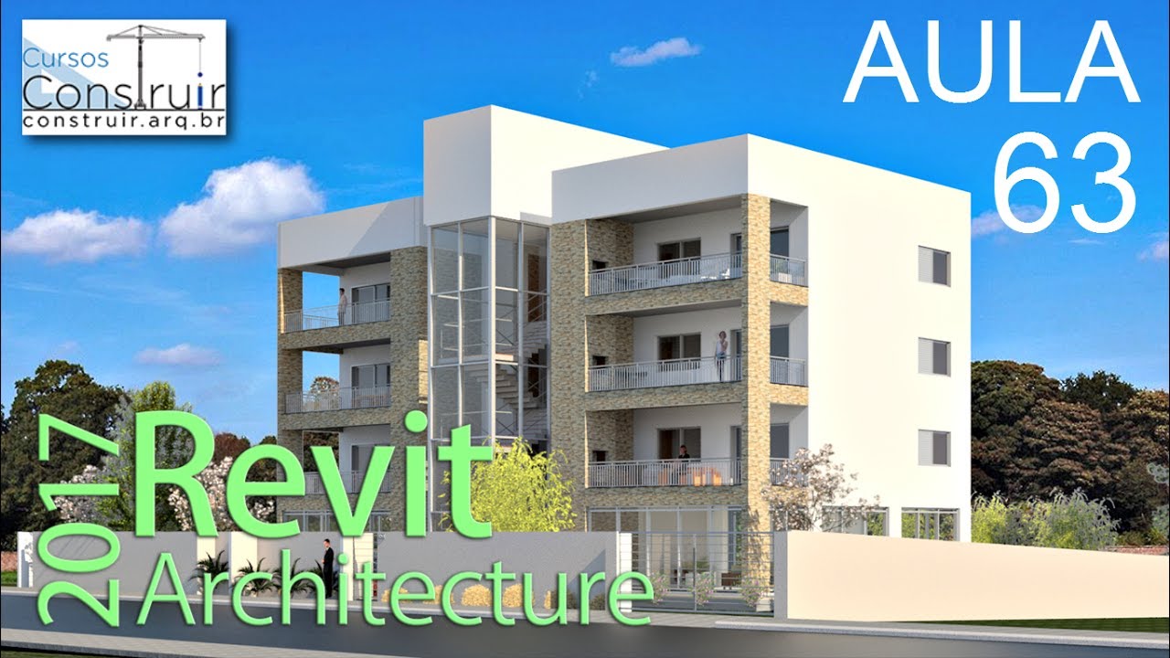 🔴 Revit 2017 Aula 63/177: Configurando o render interno [100% Revit] - (CURSO GRATUITO)