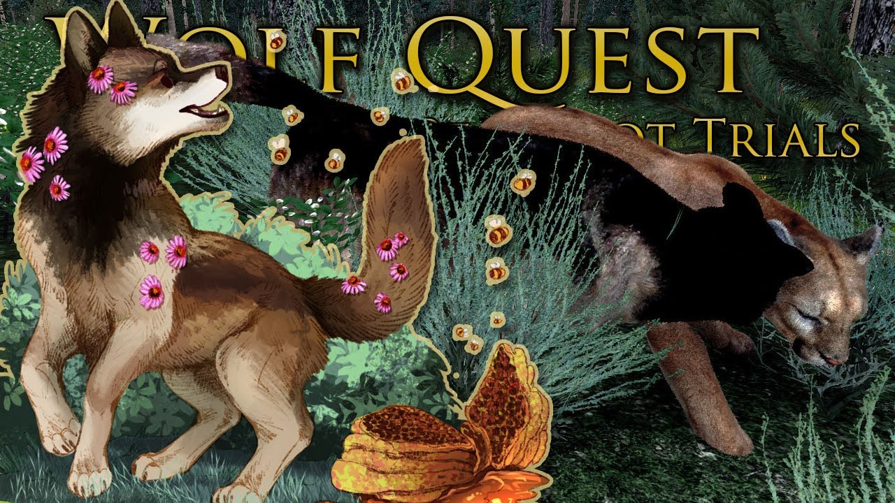 An Overly Courageous COUGAR Battle?! 🐺 Wolf Quest: Bearfoot Wolves • #18