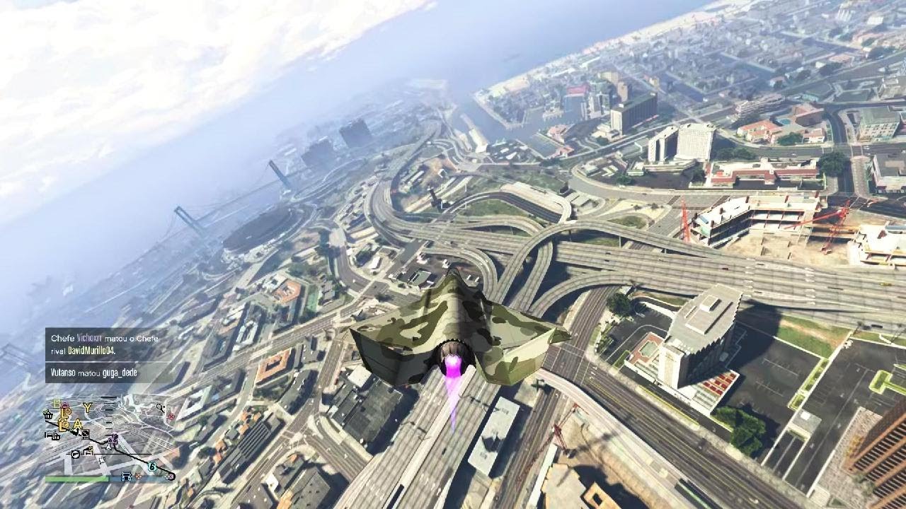 Grand Theft Auto V guerra de raiju