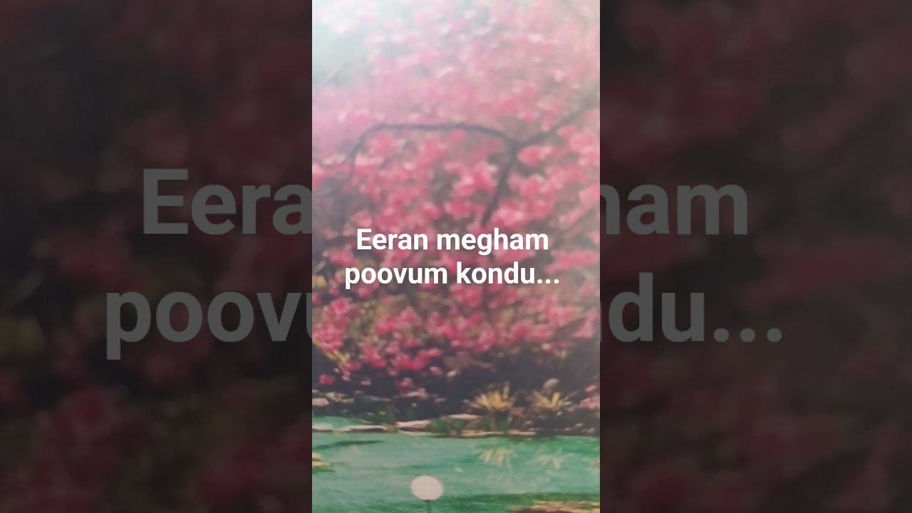 Eeran megham poovum kondu, chithram movie song.