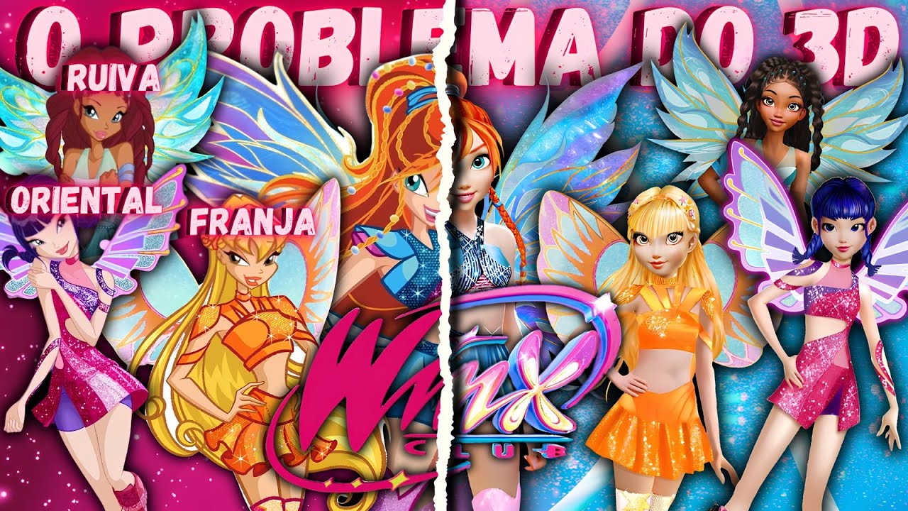 2D SUPERIOR! COMO SERIA A NOVA TRANSFORMAÇÃO DAS WINX EM O CLUBE DAS WINX CLÁSSICO (2004)