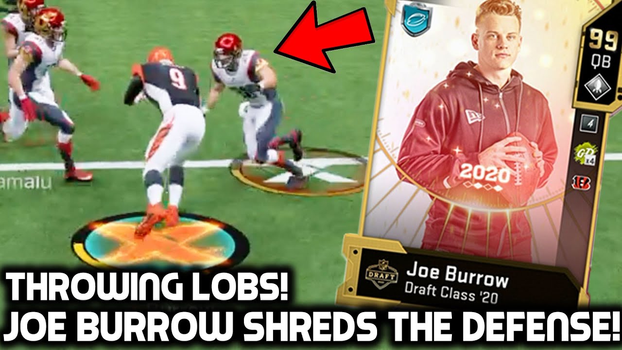 JOE BURROW SHREDS THE DEFENSE! DROPPING DIMES! Madden 20 Ultimate Team