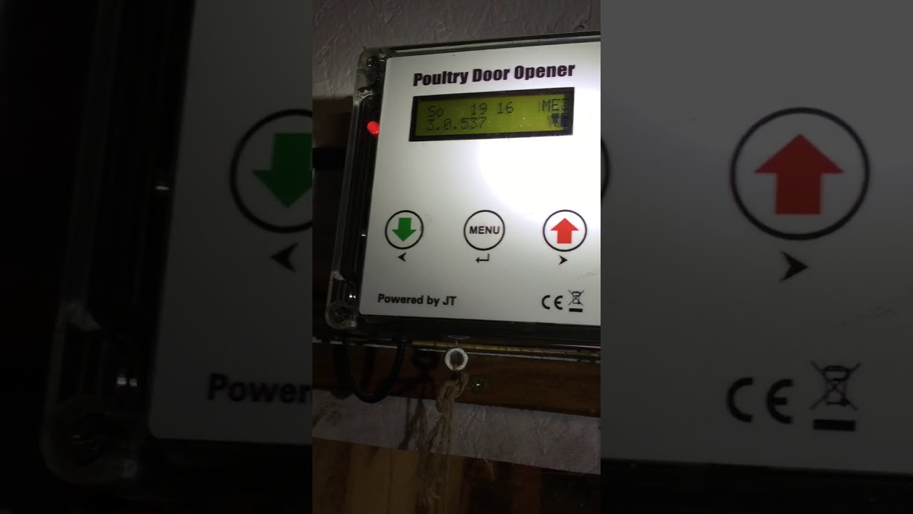 JOSTechnik PDO Poultry Door Opener erneute Fehlfunktion