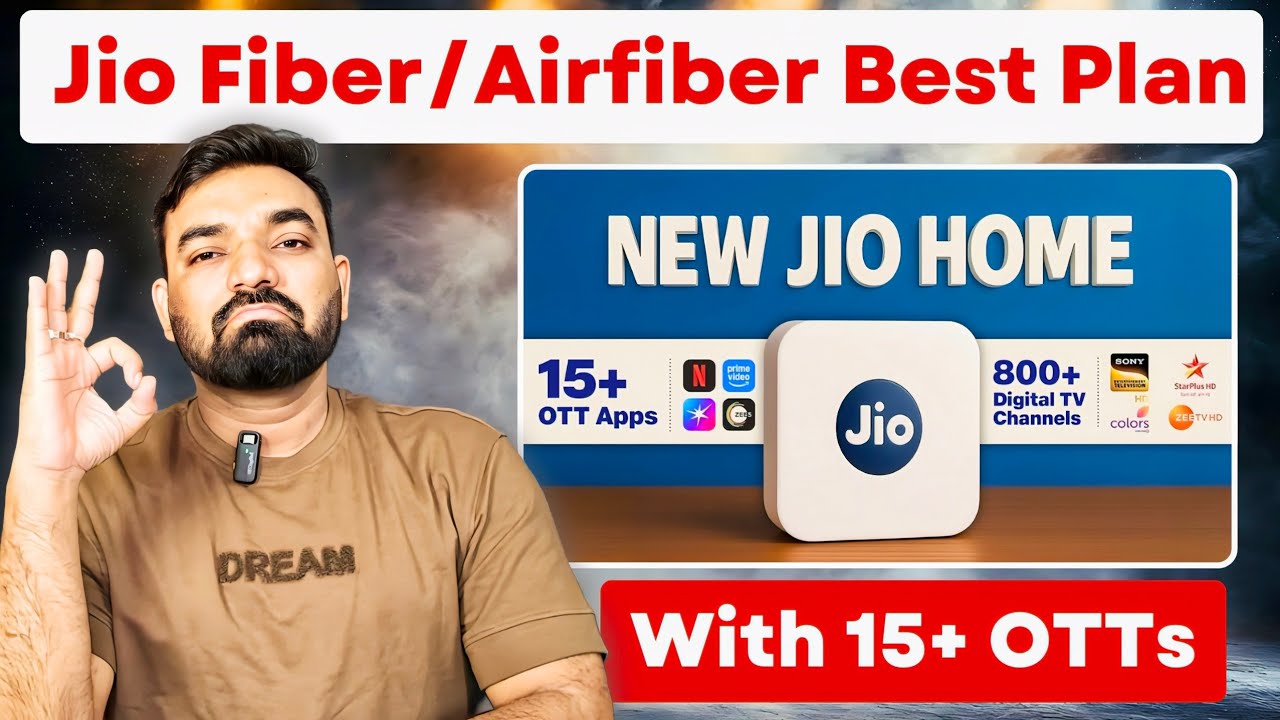 Jio Fiber/ Airfiber Best Plans With OTT Apps Subscription #telecomnews #jio #jioairfiber #jio5g