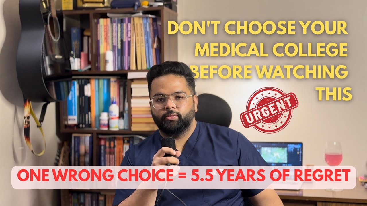 Choosing the Wrong MBBS College Can Ruin Everything 😭😭😭 | How to Choose the Right Medical College 🩺🏥