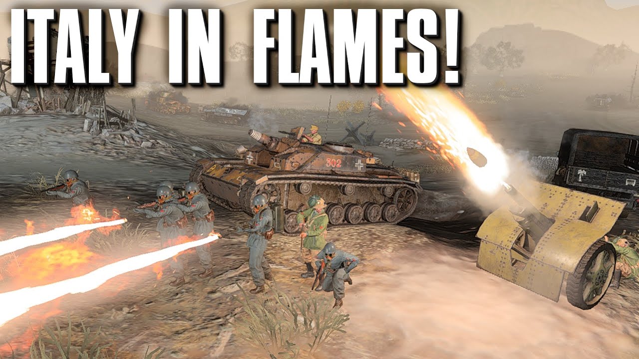 ITALY IN FLAMES - EPIC 3v3 - Company of Heroes 3