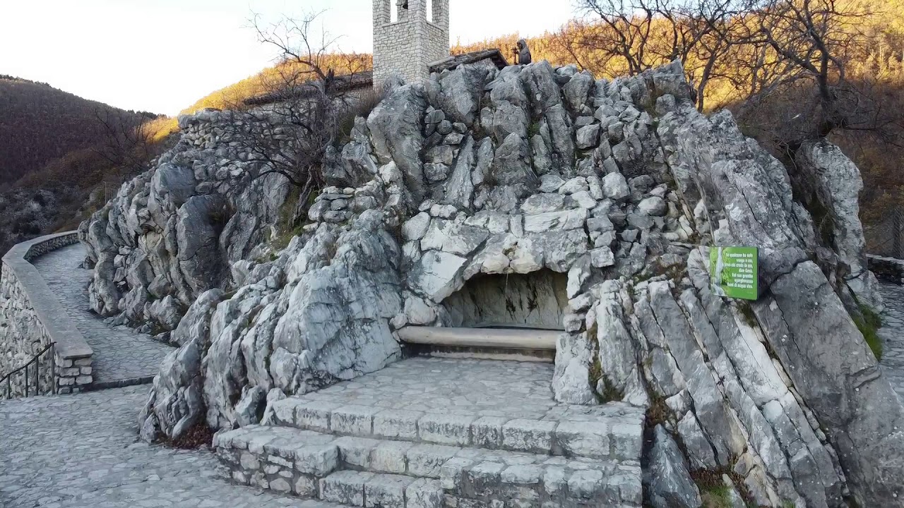 Roccaporena scoglio di Santa Rita da Cascia dji mavic mini 1080p 60fps
