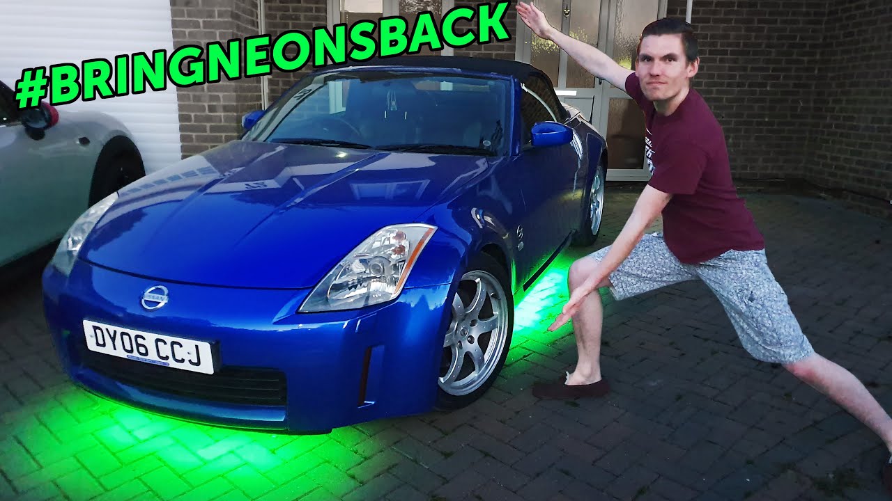 IDIOT Fits NEONS To 350Z
