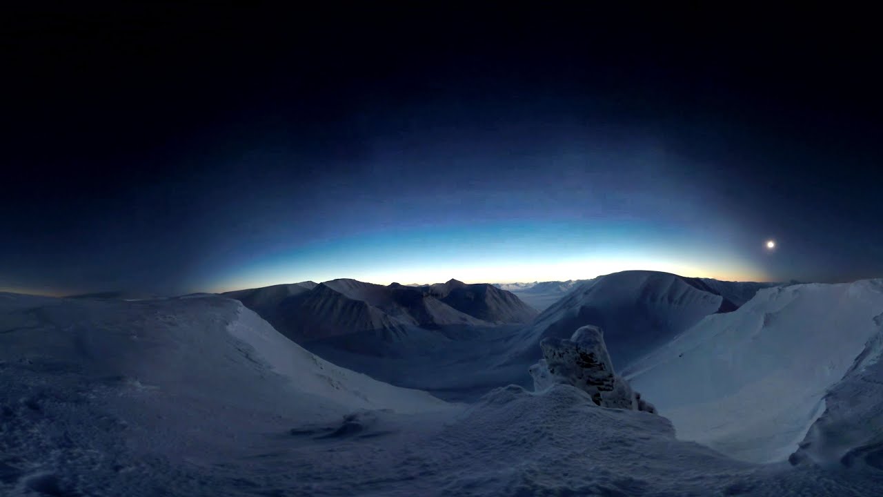 Total Solar Eclipse in Svalbard, 2015 (360 Panorama)