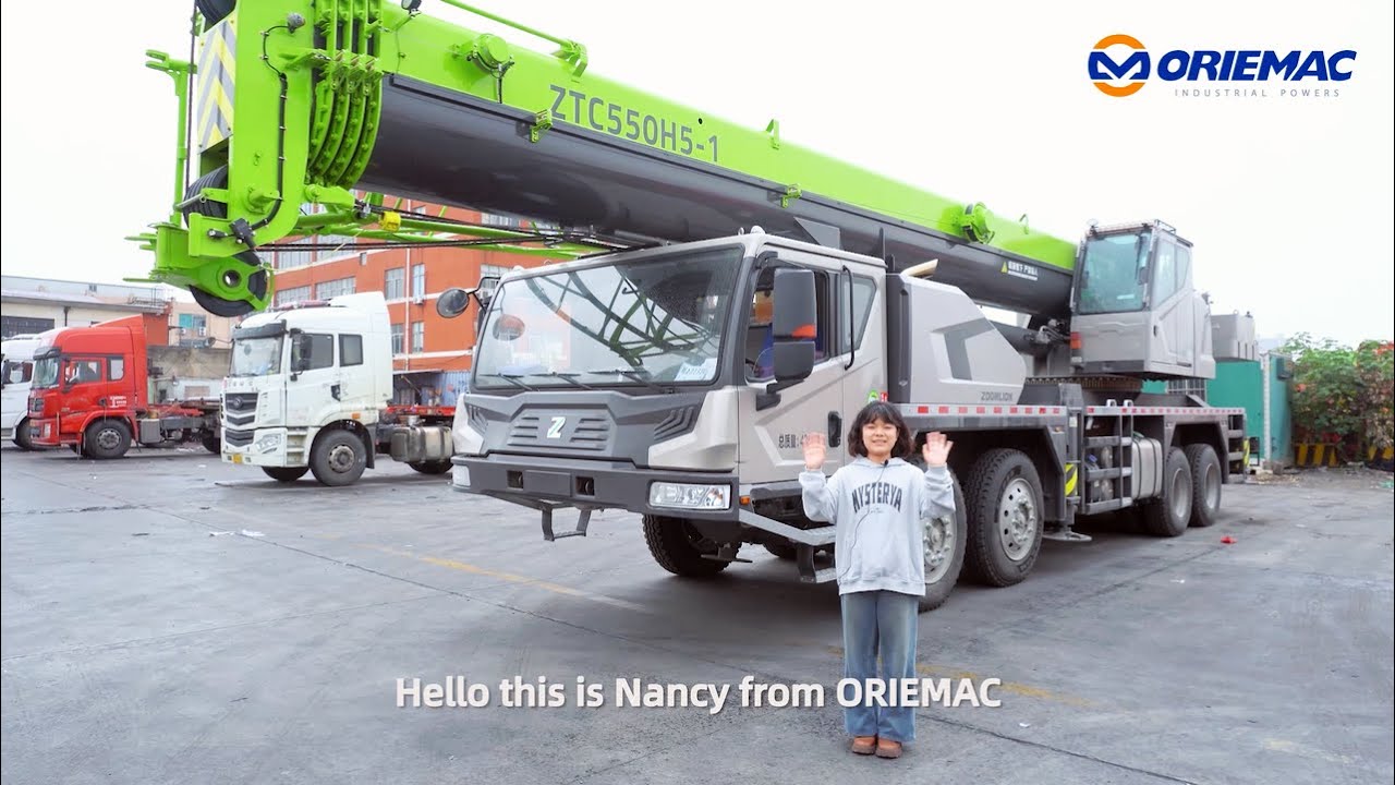 ZOOMLION ZTC550H5 Truck Crane: Delivering Power to Iraq