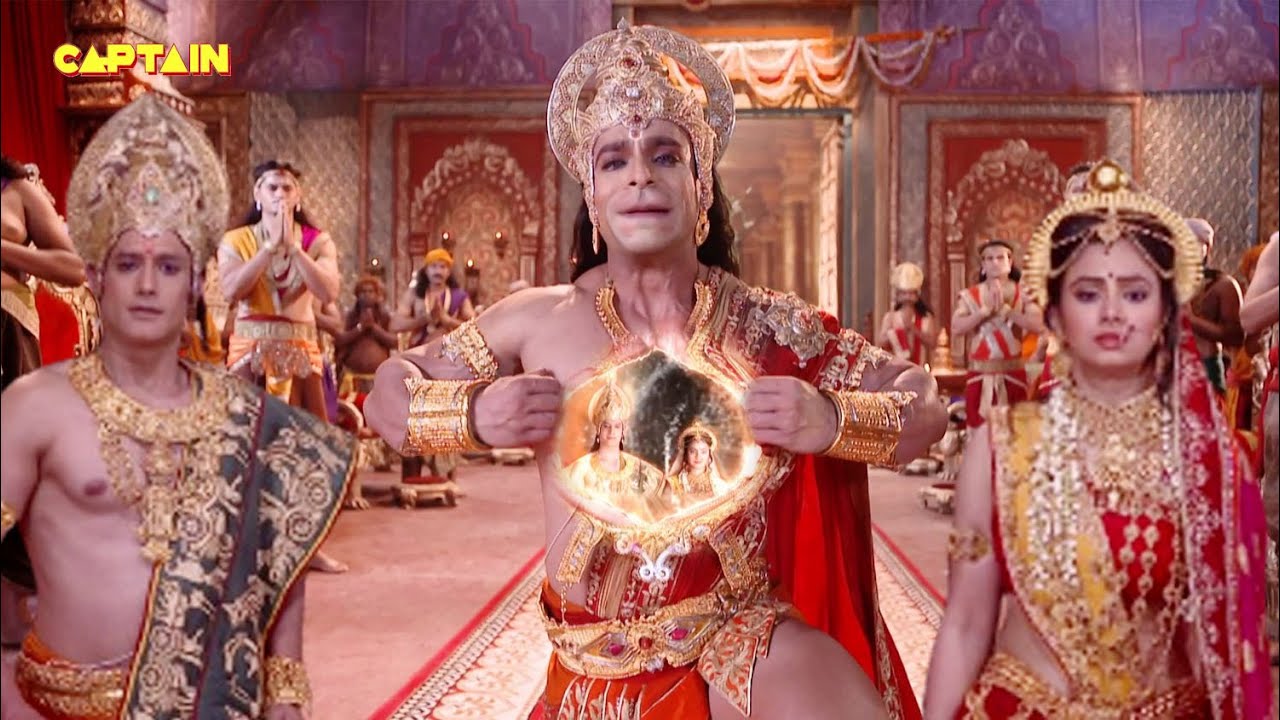 हनुमानजी ने अपनी छाती फाड़कर दिखाई अपने प्रभु श्री रामजी और माता सीता की छवि  | Mahabali Hanuman