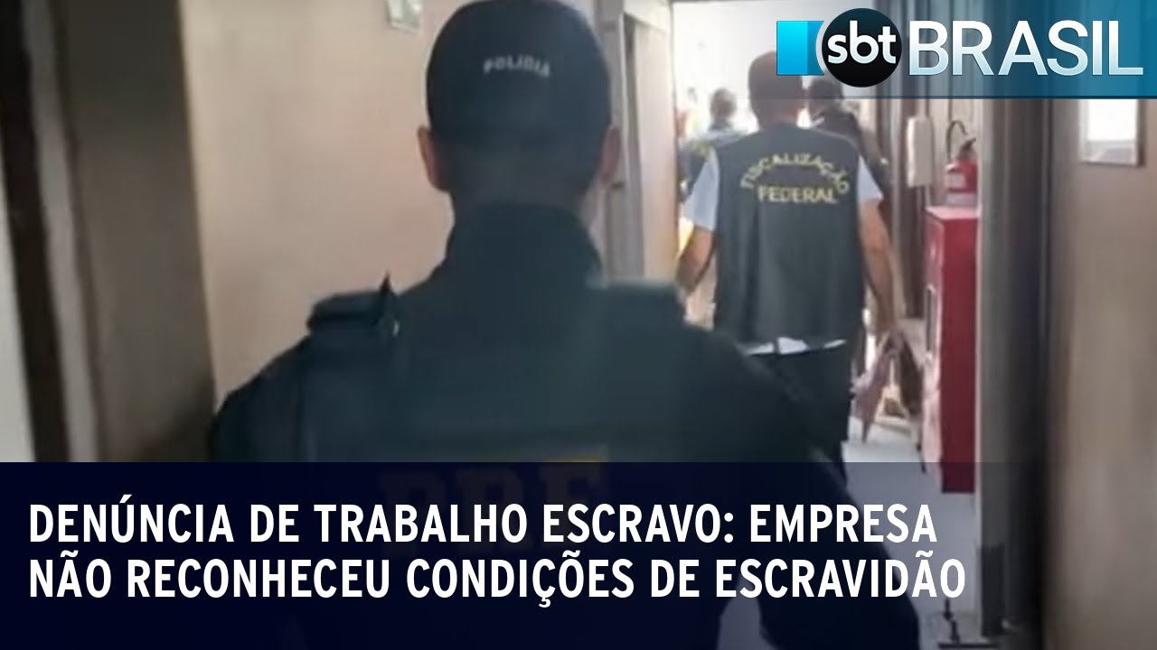 Denúncia de trabalho escravo: empresa não reconheceu condições de escravidão | SBT Brasil (03/03/23)