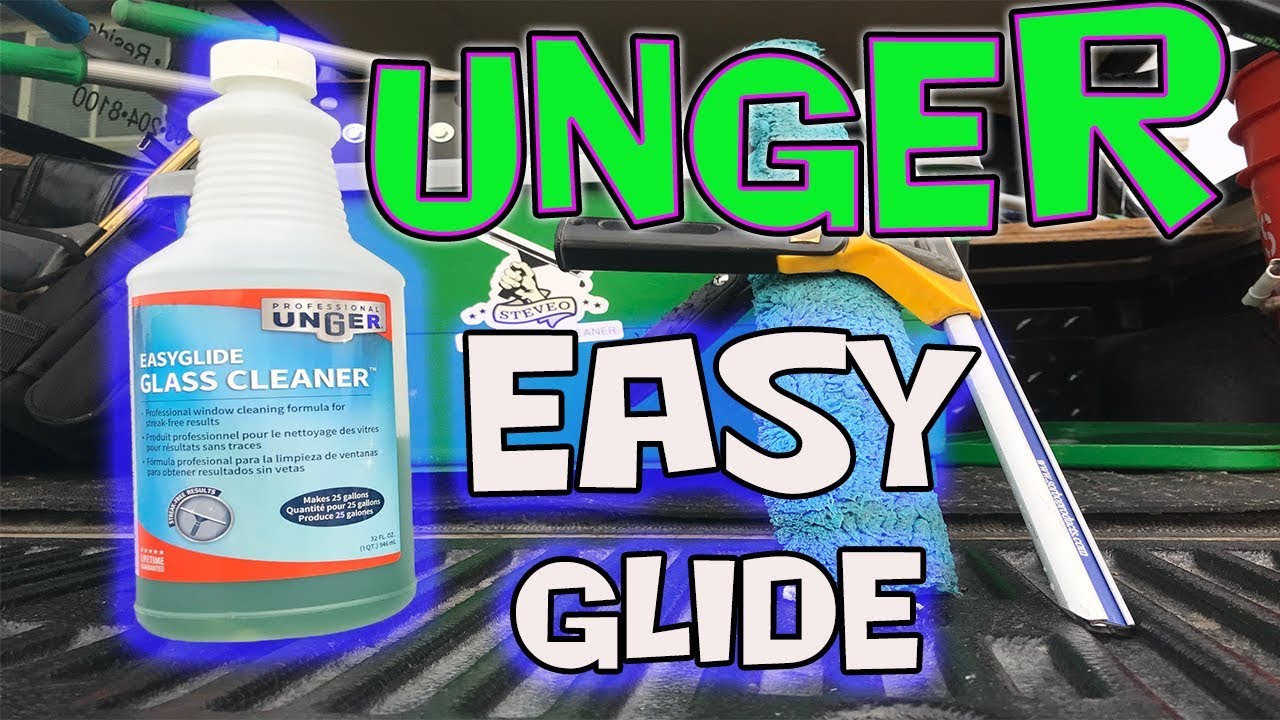 ОБЗОР СРЕДСТВА ДЛЯ ОЧИСТКИ СТЕКОЛ UNGER EASYGLIDE