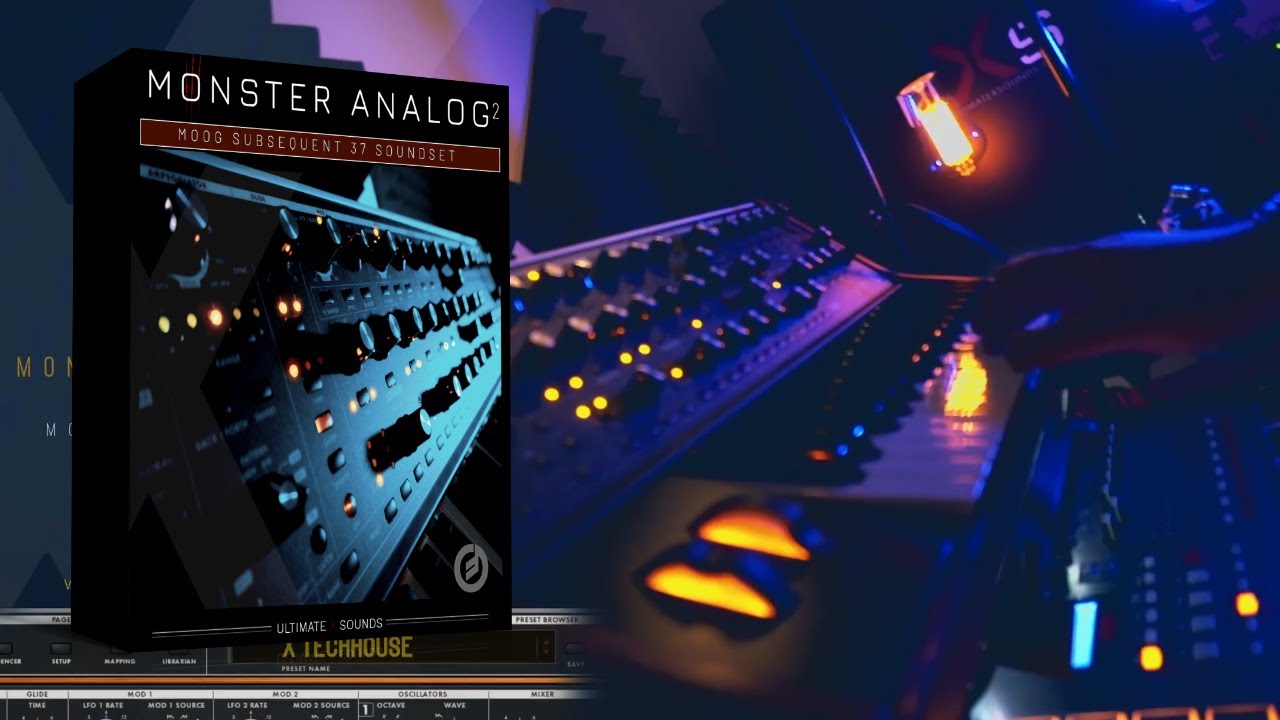 MOOG SUBSEQUENT 37 | PATCHES • MONSTER ANALOG VOLUME 2