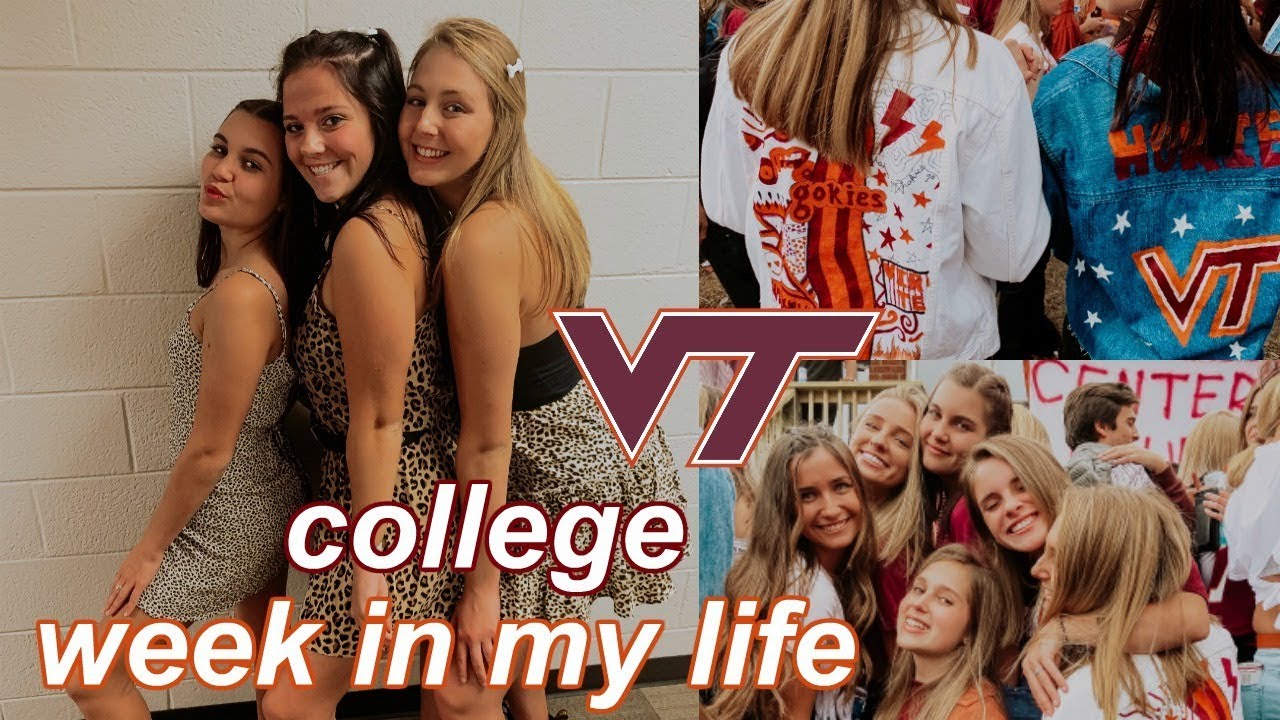 COLLEGE WEEK IN MY LIFE @ Virginia Tech | haul, pumpkin patch, exams