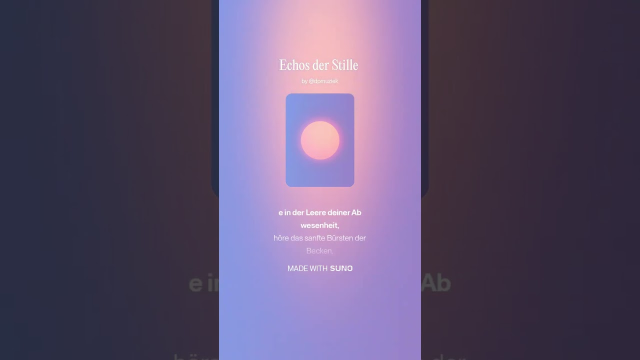 Echos der Stille