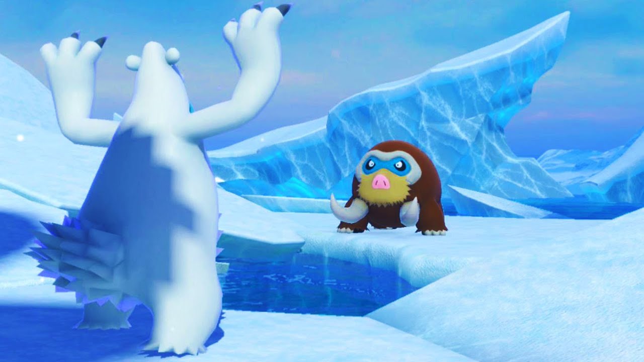 Pokemon didn't lie about Beartic & Mamoswine's Duel...