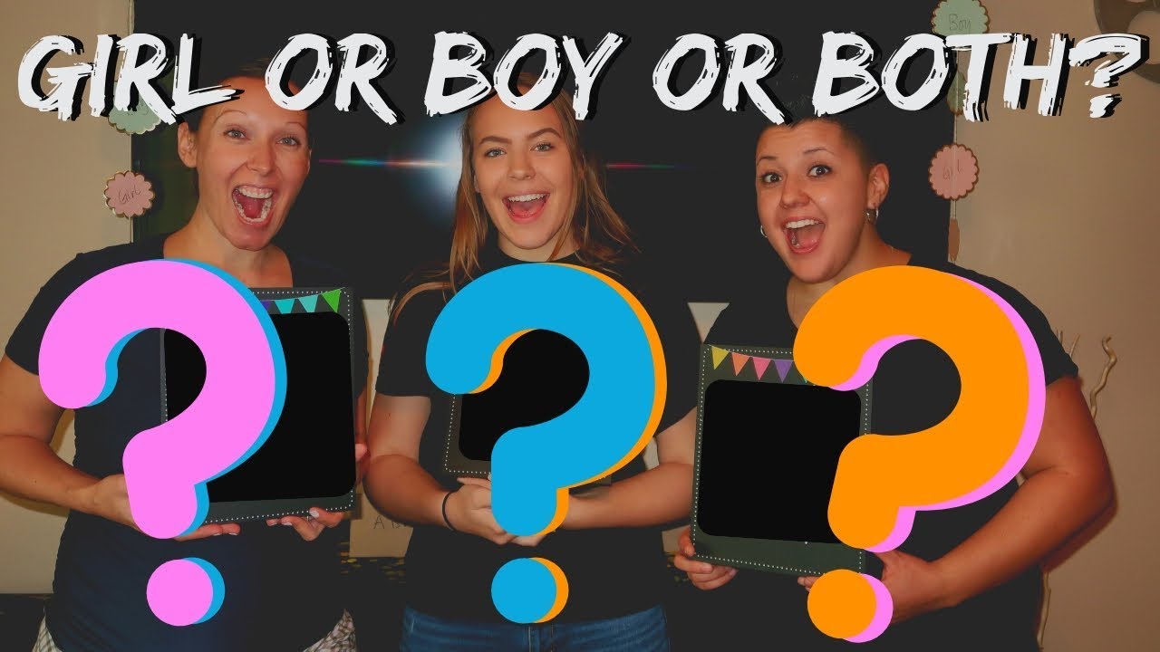 Triplet Gender Reveal Shenanigans