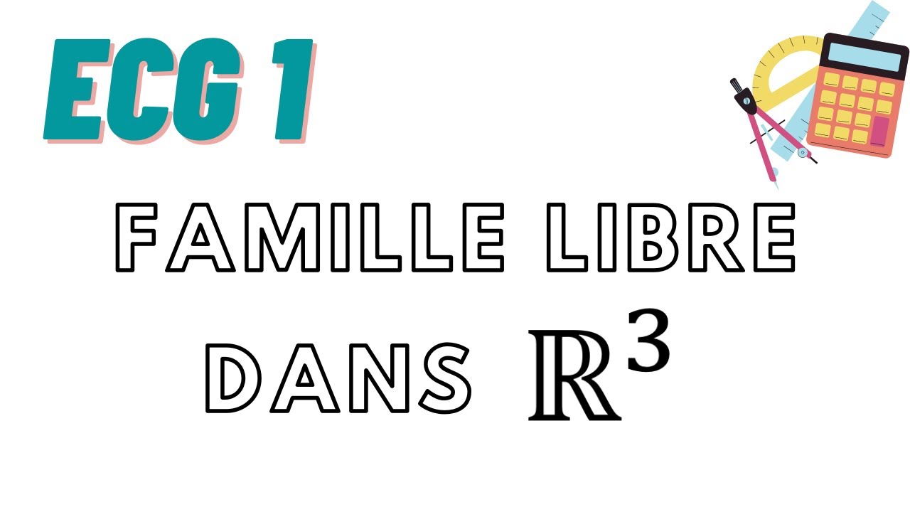 Famille libre dans R3 (exercice)