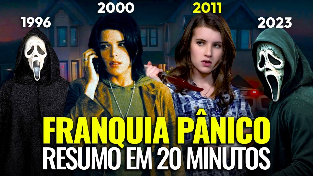PÂNICO: Resumindo TODOS os 6 Filmes em 20 Minutos