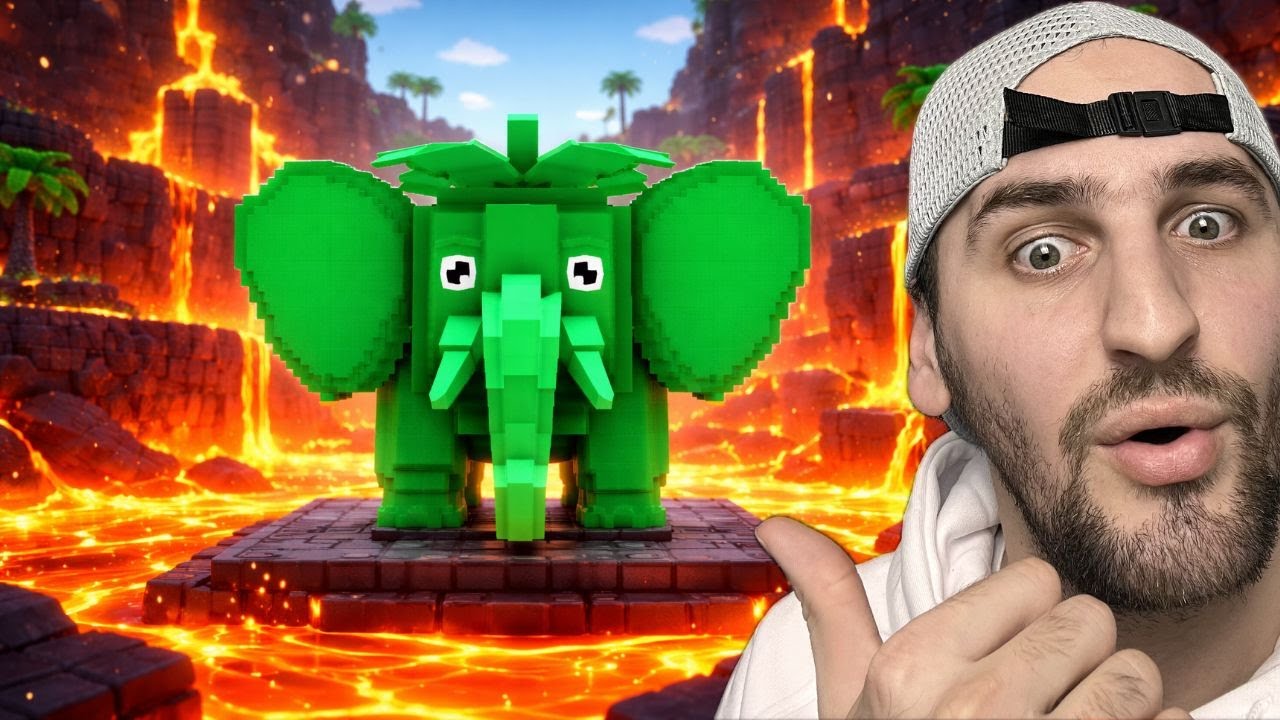 Kemi vjedhur 2 Strawberry Elephant | Survive Lava for Brainrots
