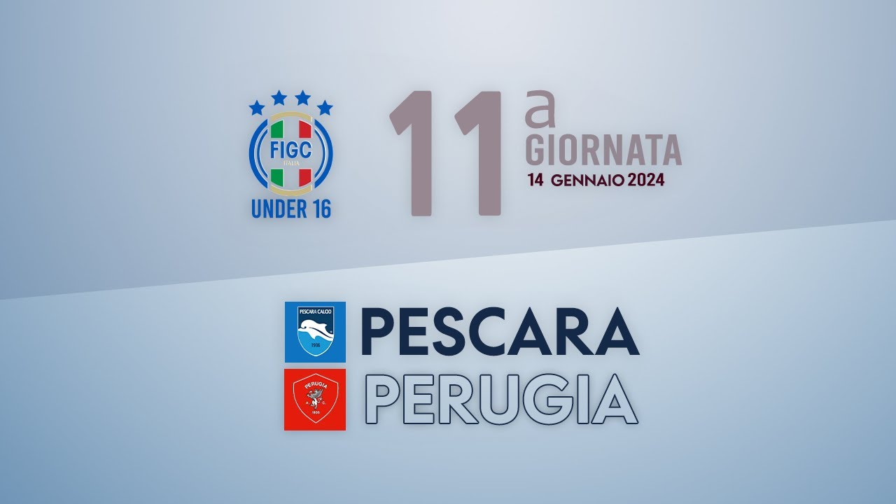 Under 16 | PESCARA - PERUGIA |2-0