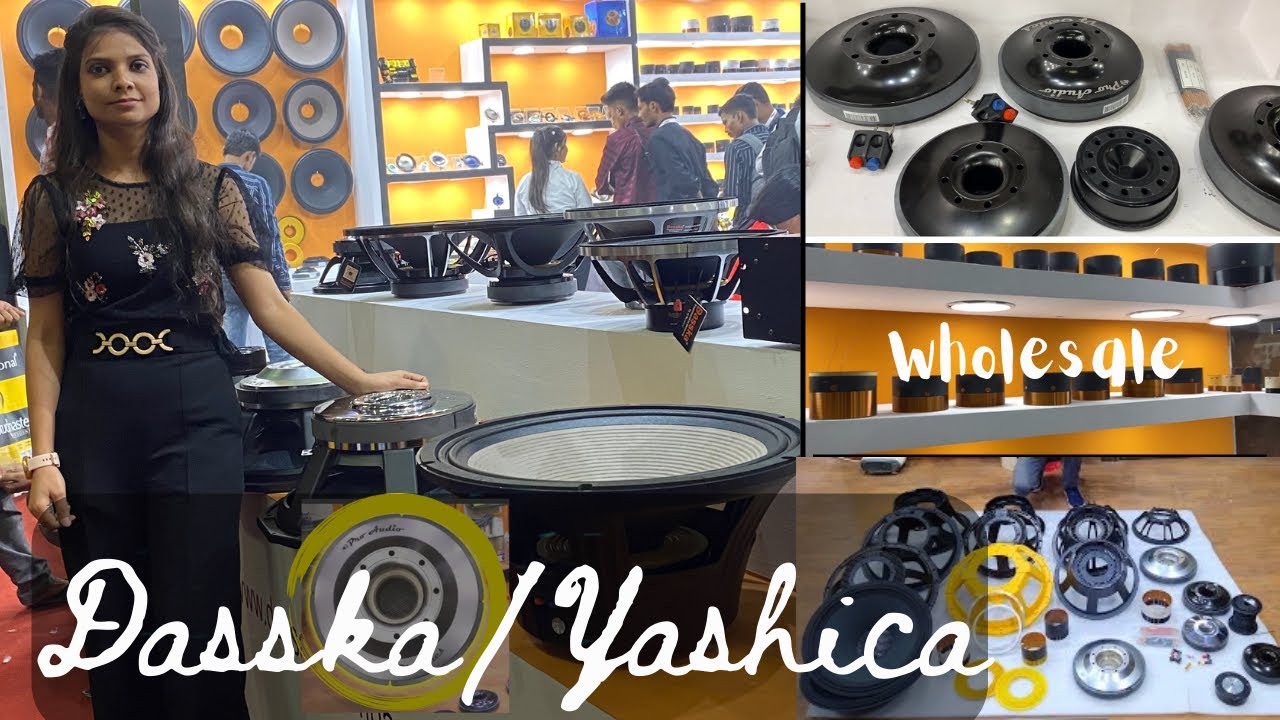 Dj expo 2022 | Dasska Speaker | HF |Driver,Network | Plates by Dasska/Yashica |sachinsln