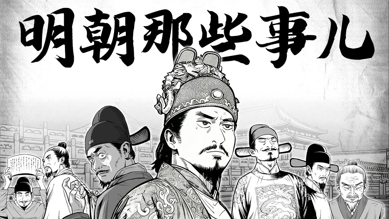 明朝開國第一大案&mdash;&mdash;胡惟庸案！原創漫畫爆肝《明朝那些事兒》解説第九期