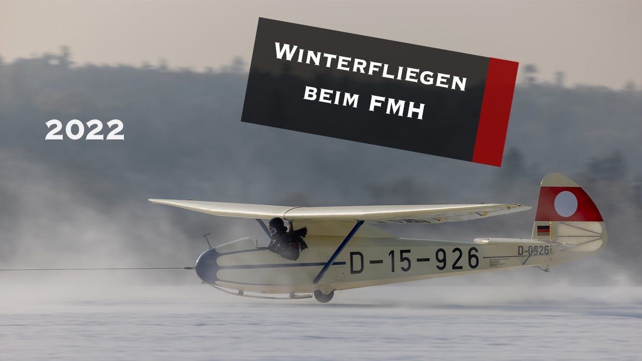 Winterfliegen beim Fliegendem Museum Hahnweide