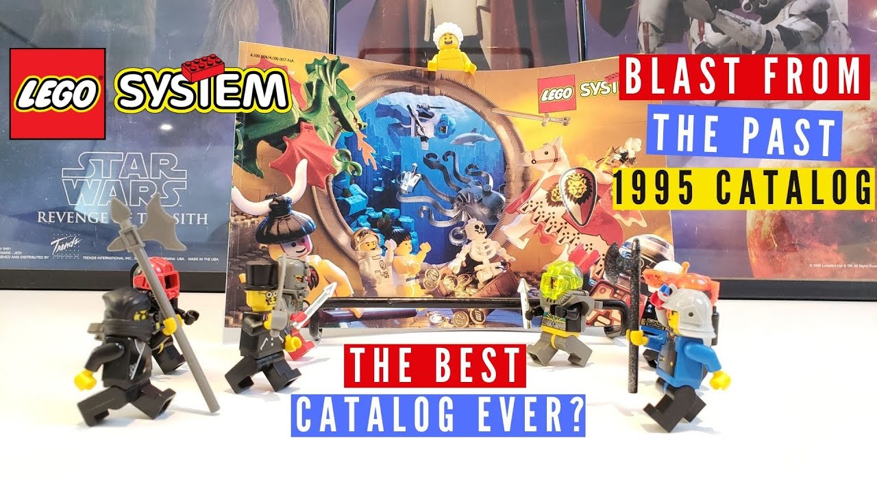 LEGO Blast from the Past 1995 Catalog... Best Catalog Ever?
