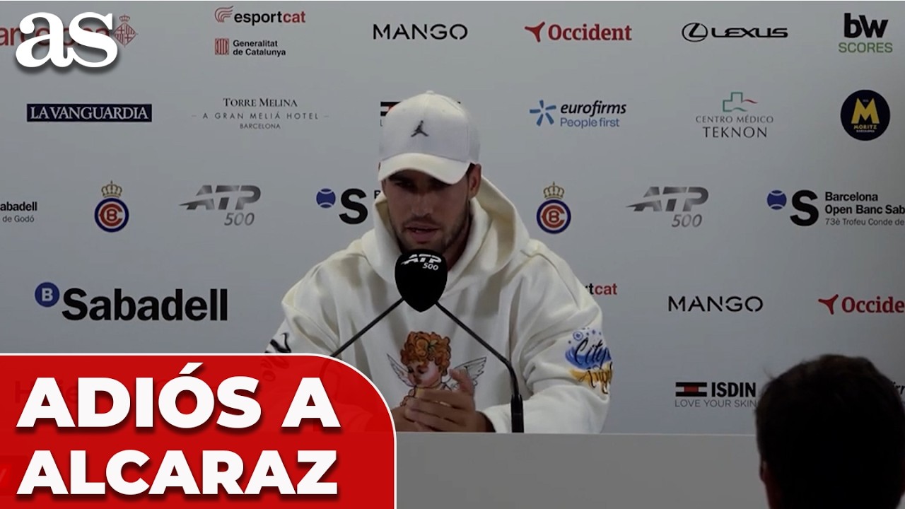 CARLOS ALCARAZ abandona el GOD&Oacute;: no hay fecha de REGRESO