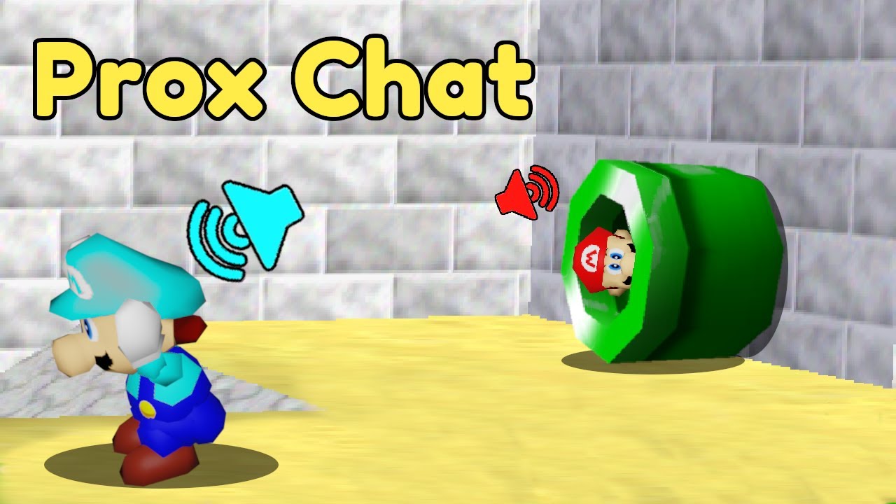 Mario 64 Proximity Chat Hide And Seek Is CRAZY