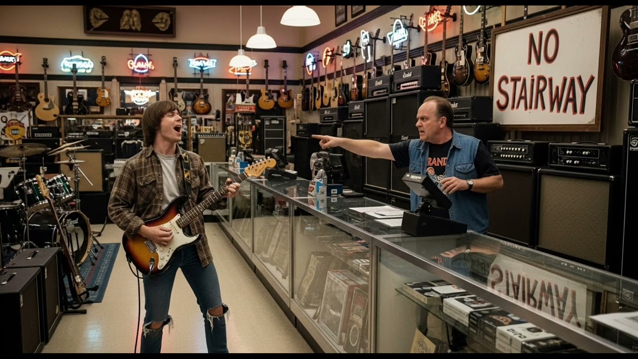 The forbidden riff: the song guitar stores won’t let you play