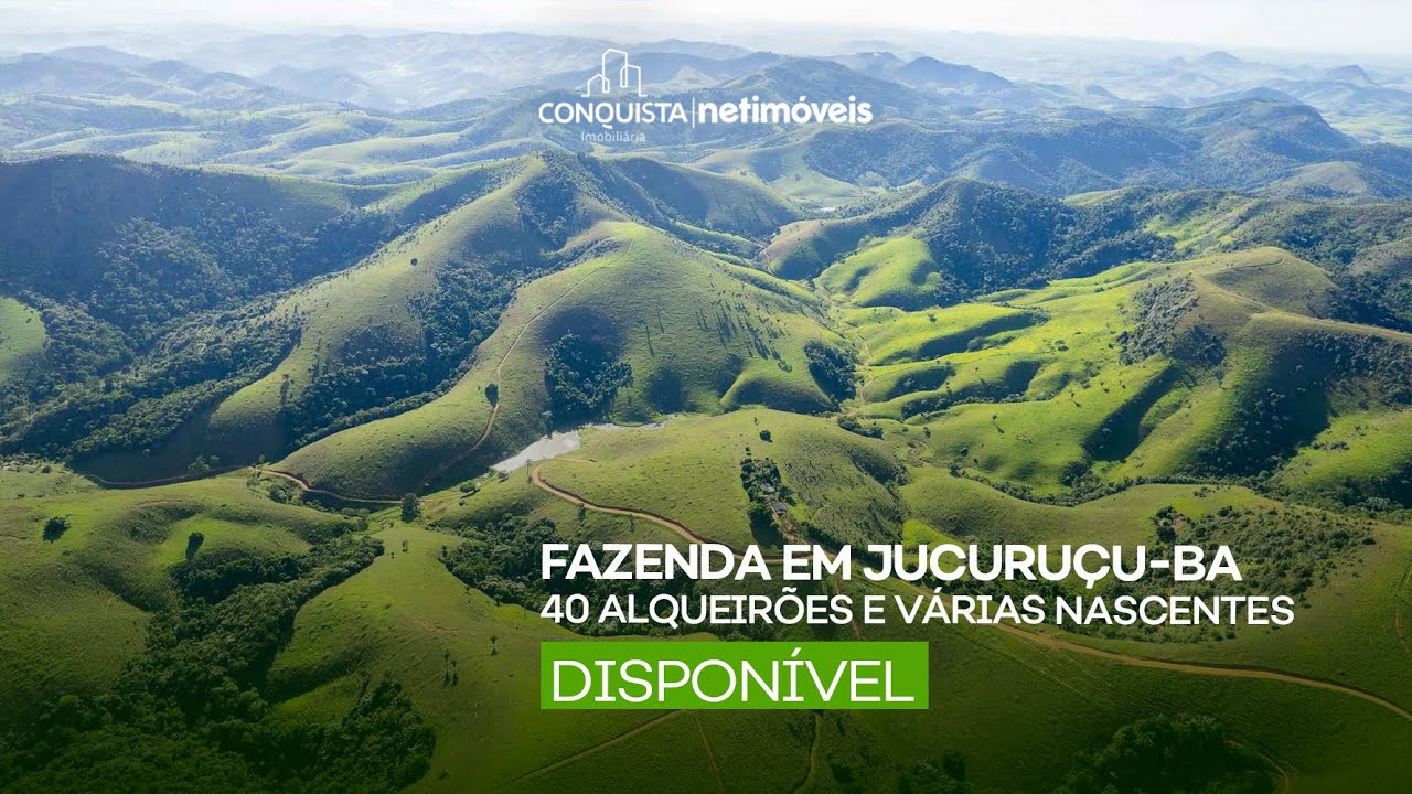 FAZENDA À VENDA EM JUCURUÇU-BAHIA