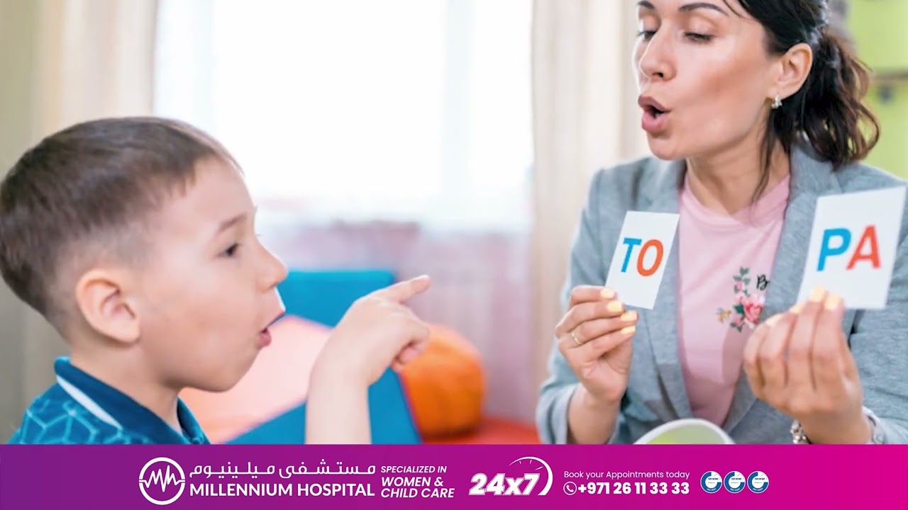 Empowering Every Voice: Overcoming Stammering in Children - Speech Therapy| Millennium Hospital