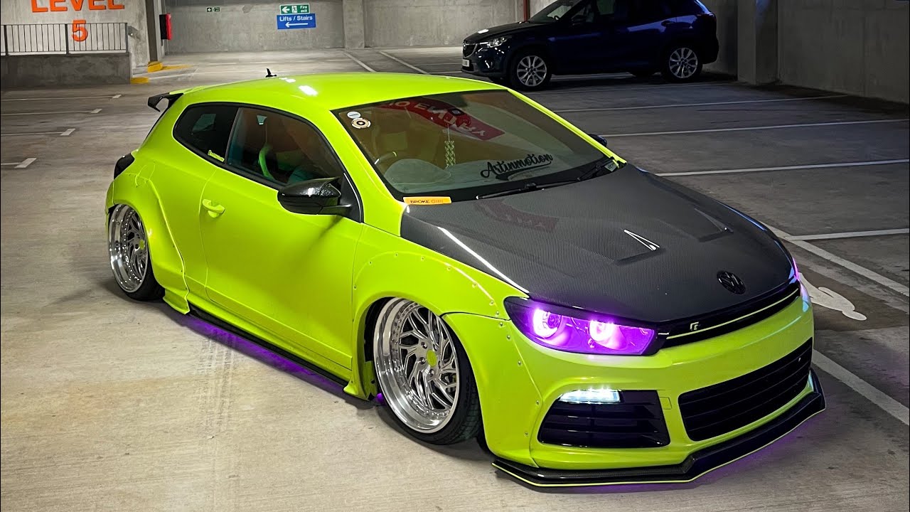 Is this the most modified Scirocco ever? | Nikita’s bagged & widebodied scirocco