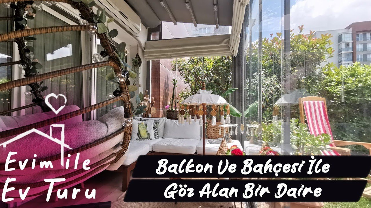Halkalı'da Balkon ve Bahçesi ile Göz Alan Bir Daire | Evim ile Ev Turu