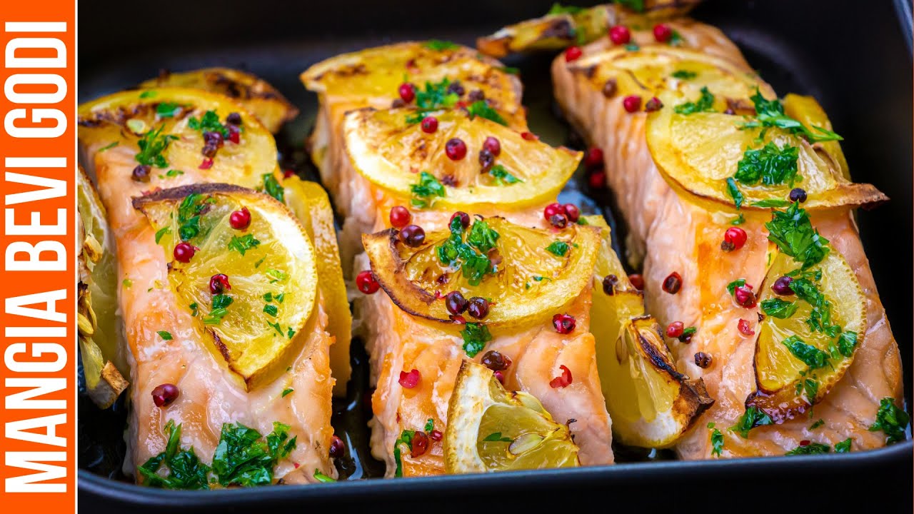 SALMONE IN FRIGGITRICE AD ARIA