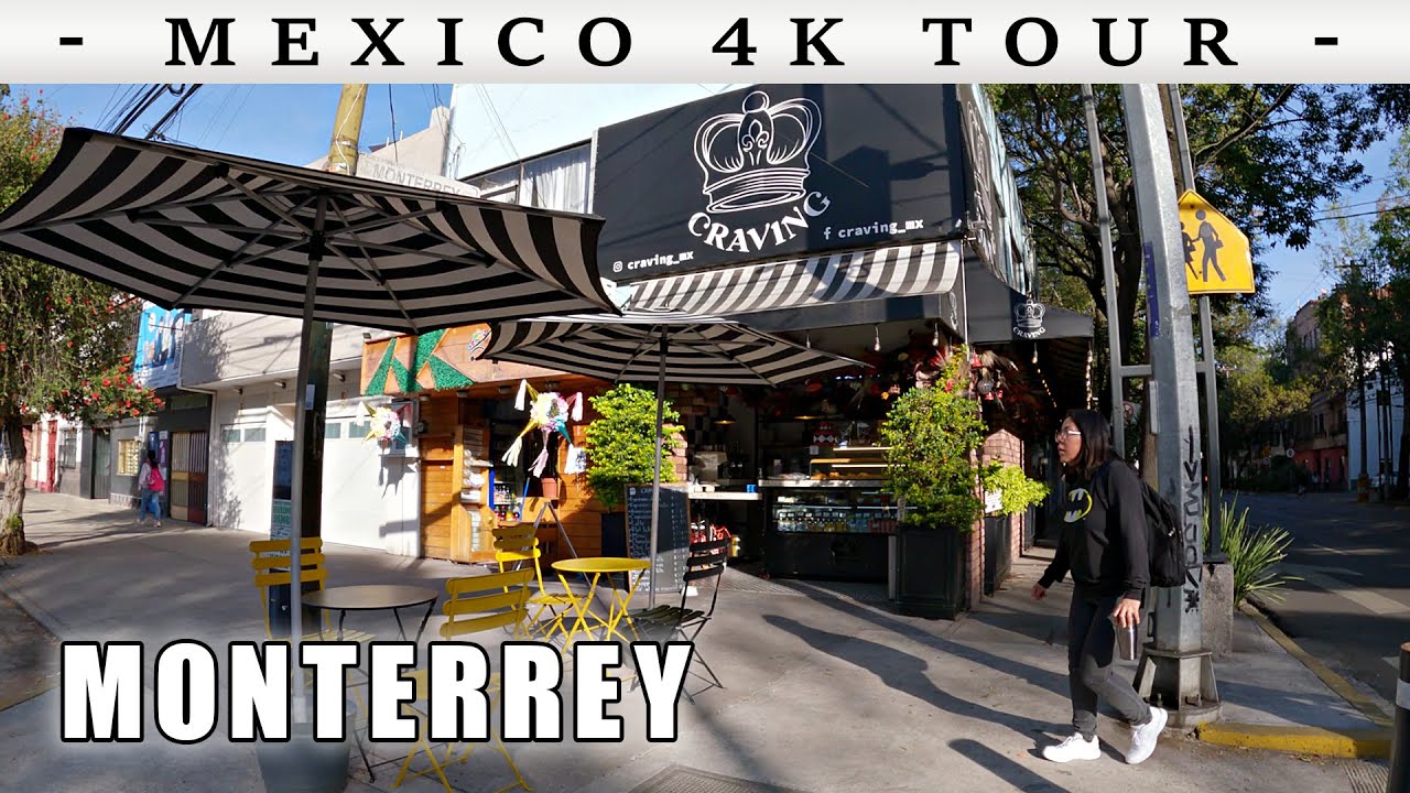 Avenida Monterrey (A través de la Colonia Roma) 🇲🇽 Ciudad de México [4K Walking Tour]