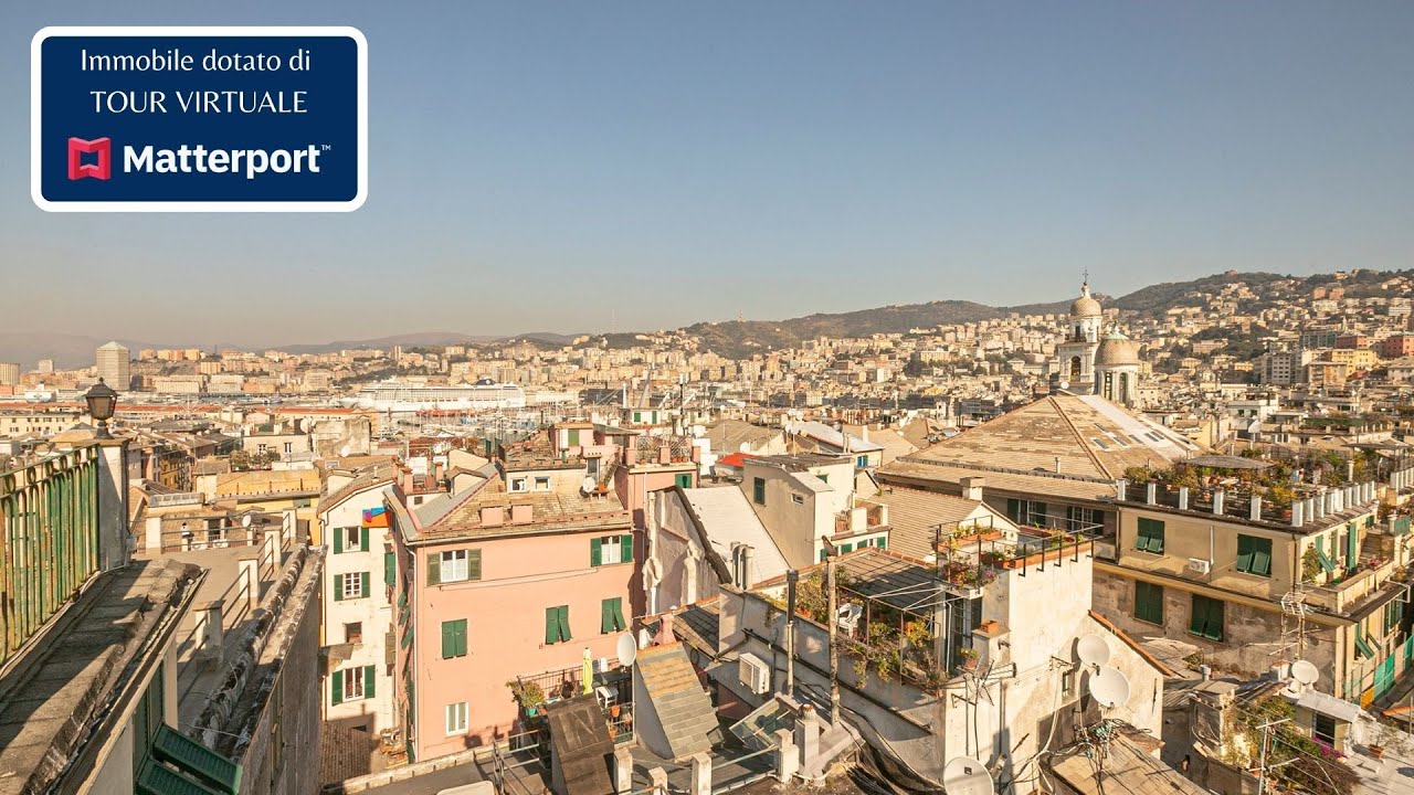 - VENDUTO - Visita virtuale Matterport - Piazza Embriaci 1