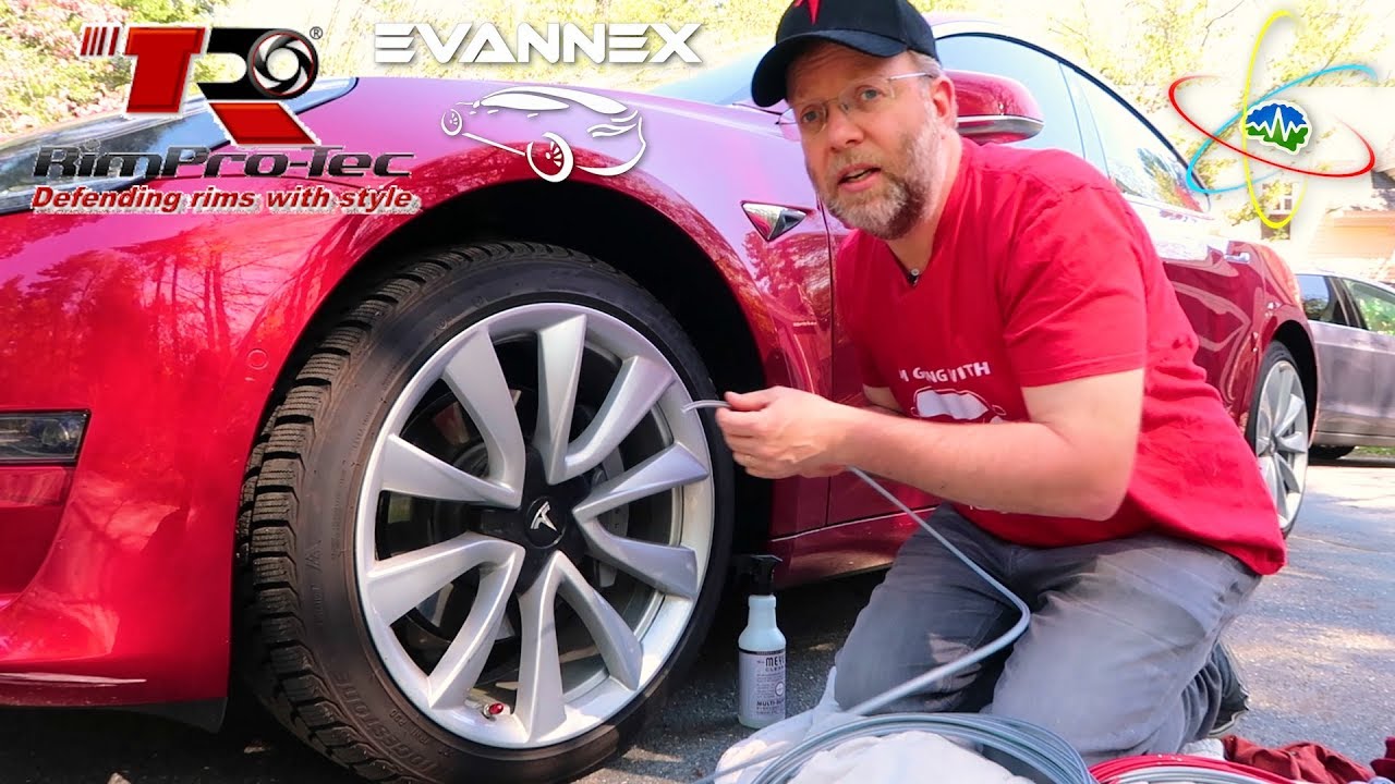 Installing Tesla Model 3 Rim Protectors: RimPro-Tec