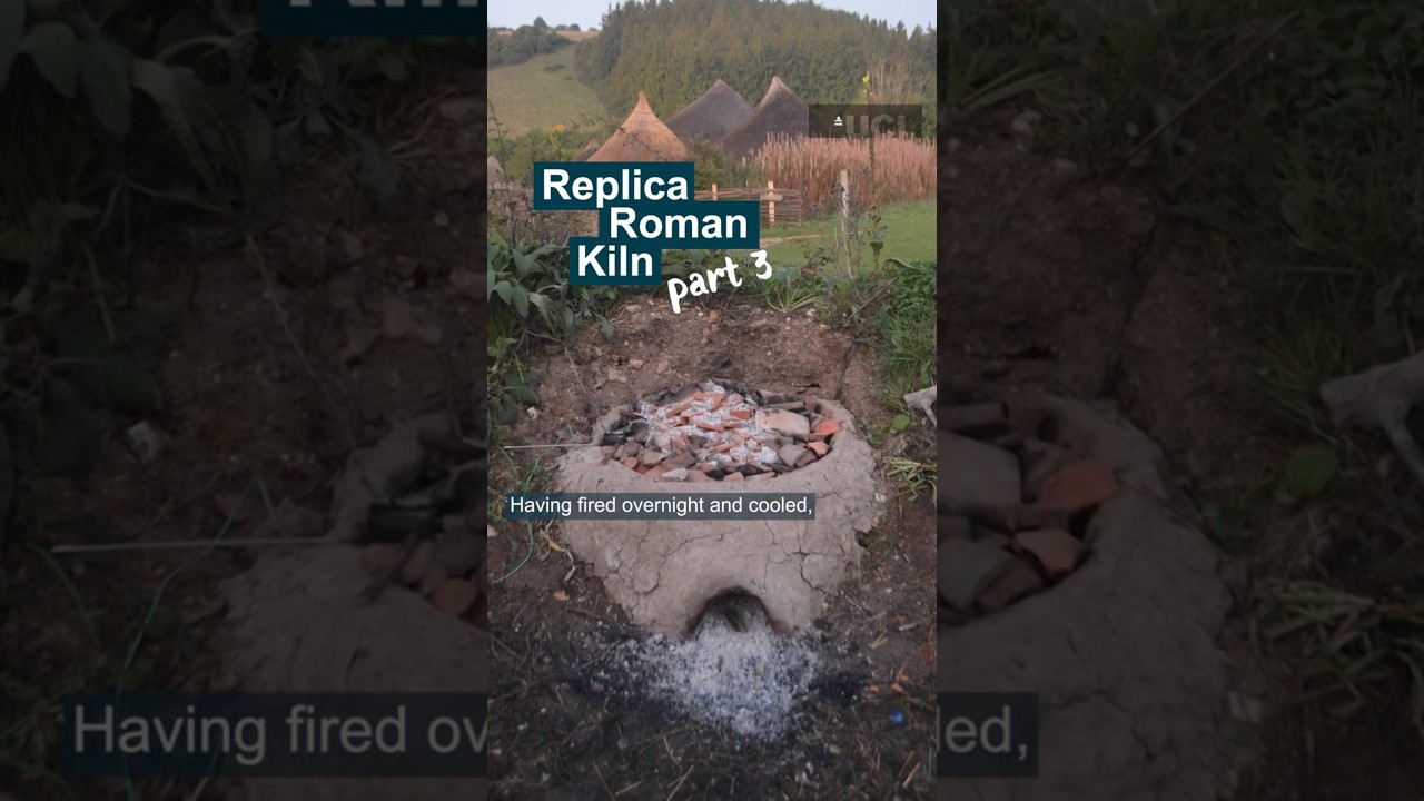 Did our Replica Roman Pottery Kiln actually work??? #ExperimentalArchaeology #ArchaeoTechKiln