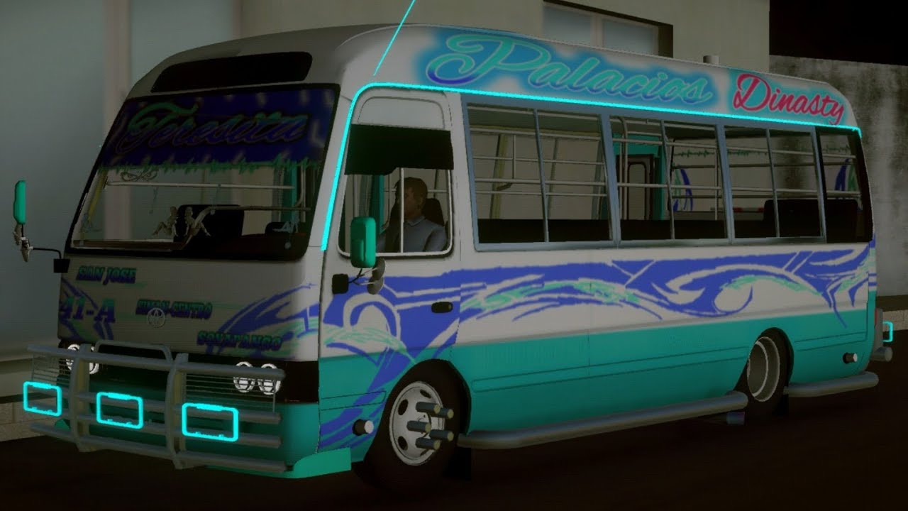 🤩💙FASCINANTE LIBERACIÓN TOYOTA COASTER (Estilo El Salvador)💯🇸🇻😎 Mods Para Proton Bus Simulator‼️