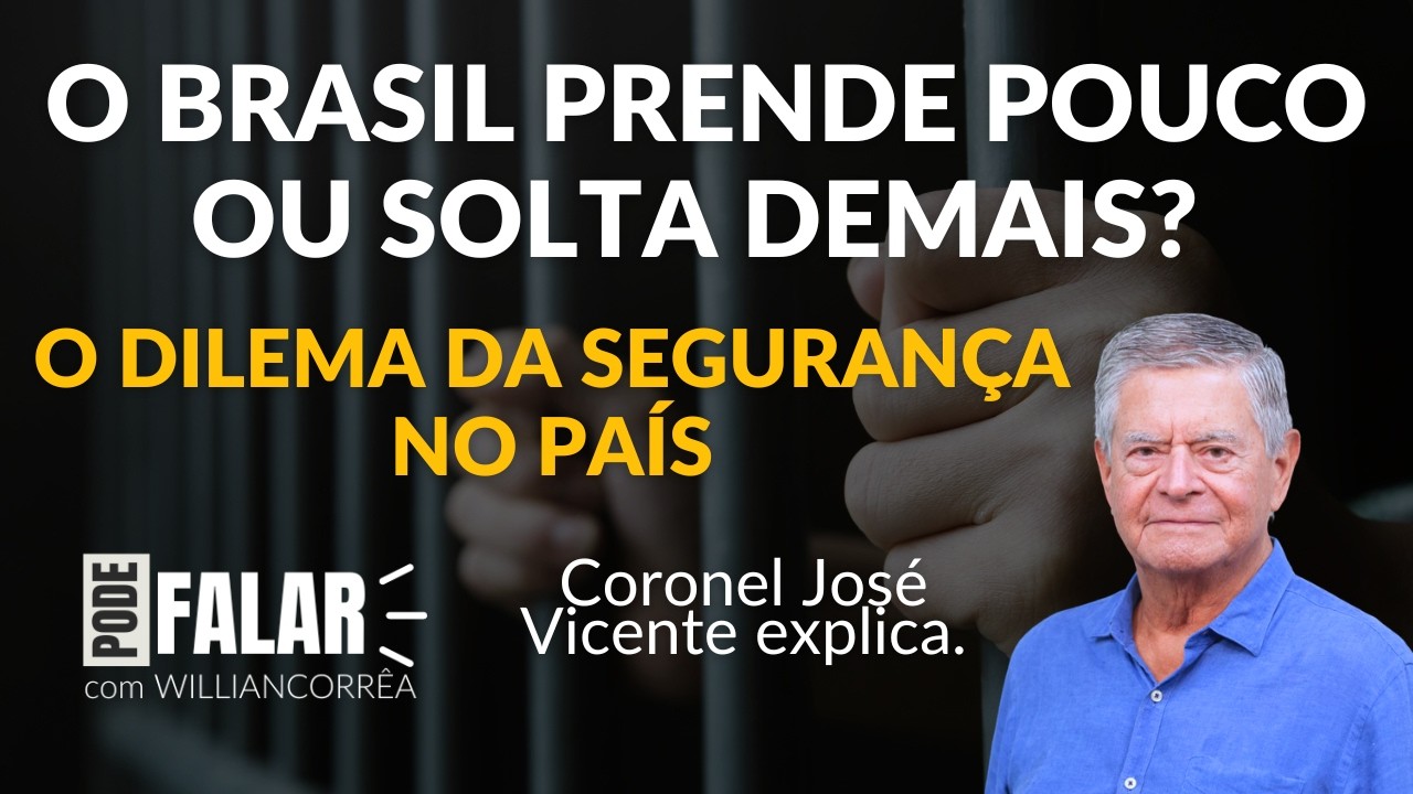 O BRASIL PRENDE POUCO OU SOLTA DEMAIS? O Dilema da Segurança no País