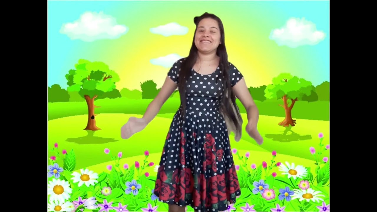 Coreografia Crescer com Jesus - Tia Manu