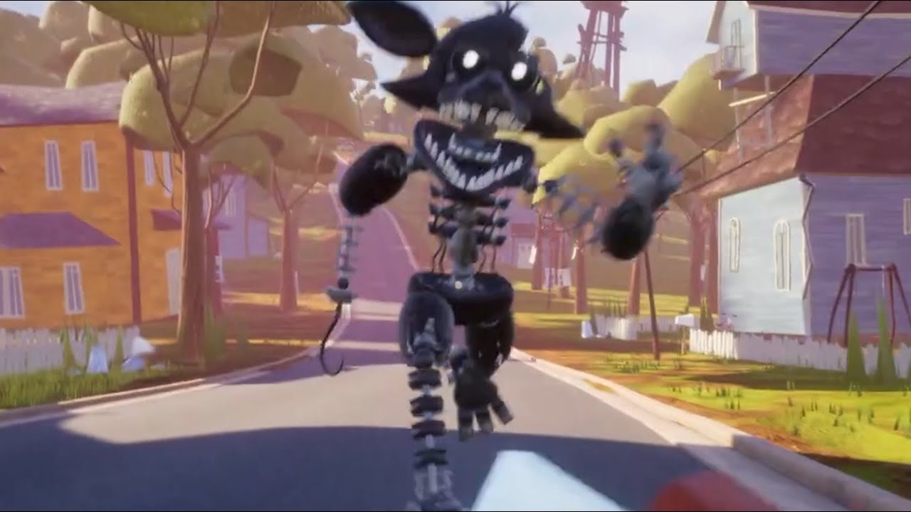Foxy traumatizing youtubers in hello neighbor for 3 minutes and 10 seconds